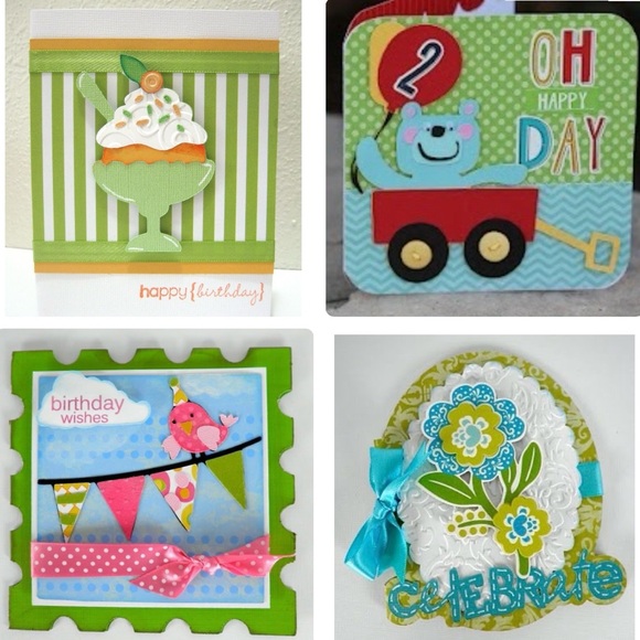 Cricut Set Birthday Bash 700 Images Scrapbook Cards & Birthday Decor - Picture 7 of 13